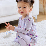 Spandex Brushed Fabric pajamas set-Friend Rabbit