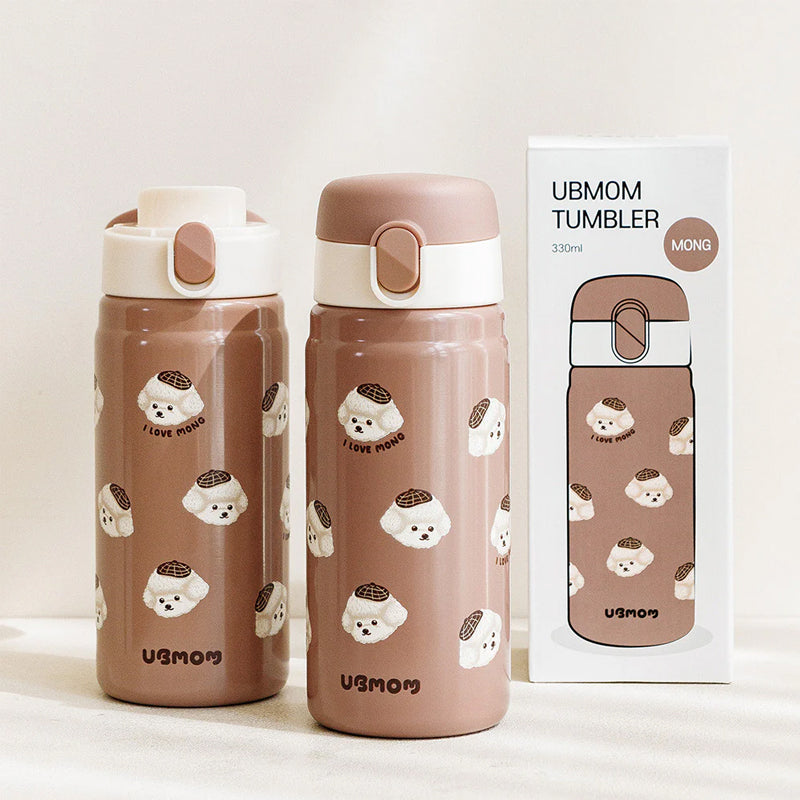 UBMOM Stainless Steel Cream Mong Tumbler 330ml