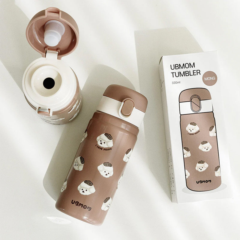 UBMOM Stainless Steel Cream Mong Tumbler 330ml