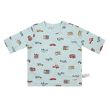 Kids Summer Short Shirt Cotton Cool Mesh Pajamas Set - Ride