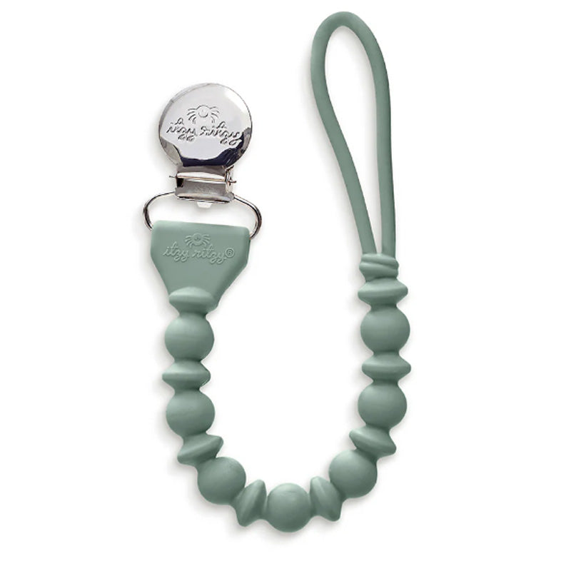Itzy Ritzy Sweetie Strap Beaded Pacifier Clip – Bebeang Baby
