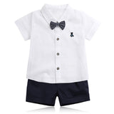 Toddler Boys Gentleman Formal Suit 4PC Set