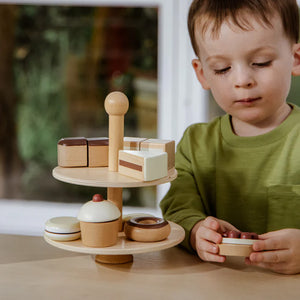 Coco Village Wooden Desserts Tower