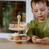 Coco Village Wooden Desserts Tower