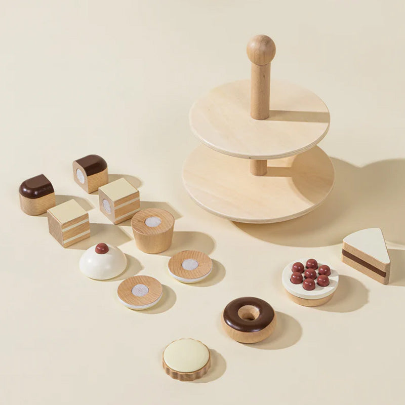 Coco Village Wooden Desserts Tower