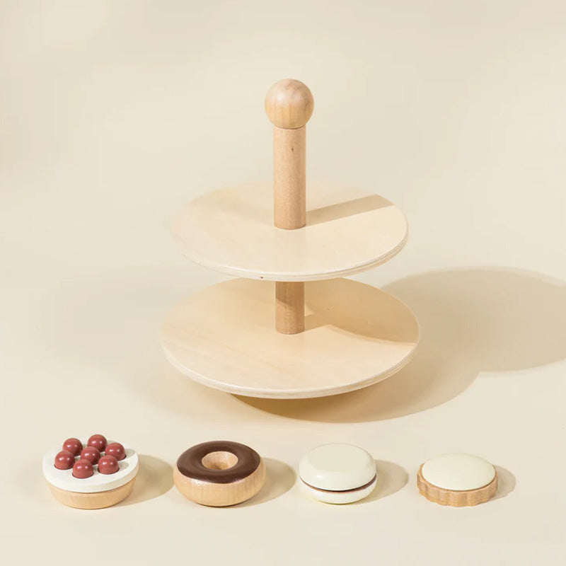 Coco Village Wooden Desserts Tower