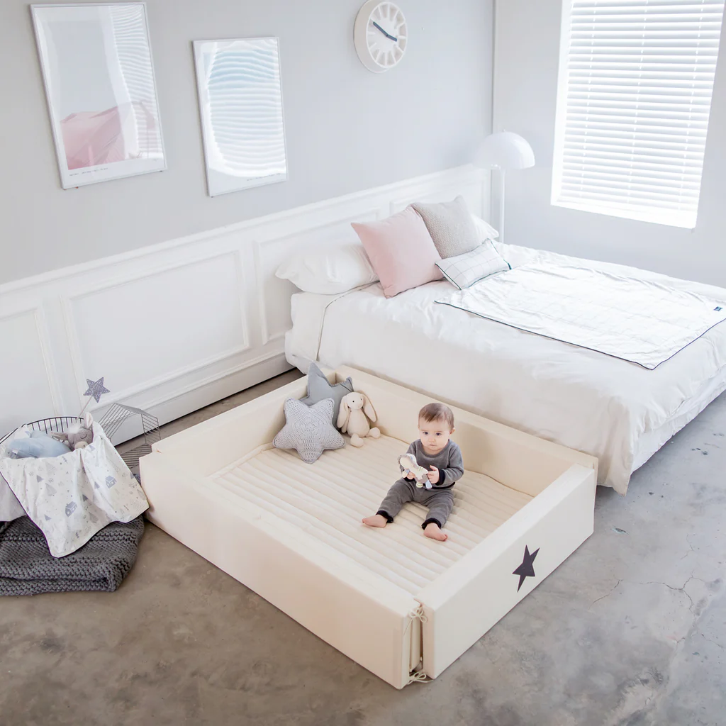 GGUMBI World Star Bumper Bed + Met + Pillow