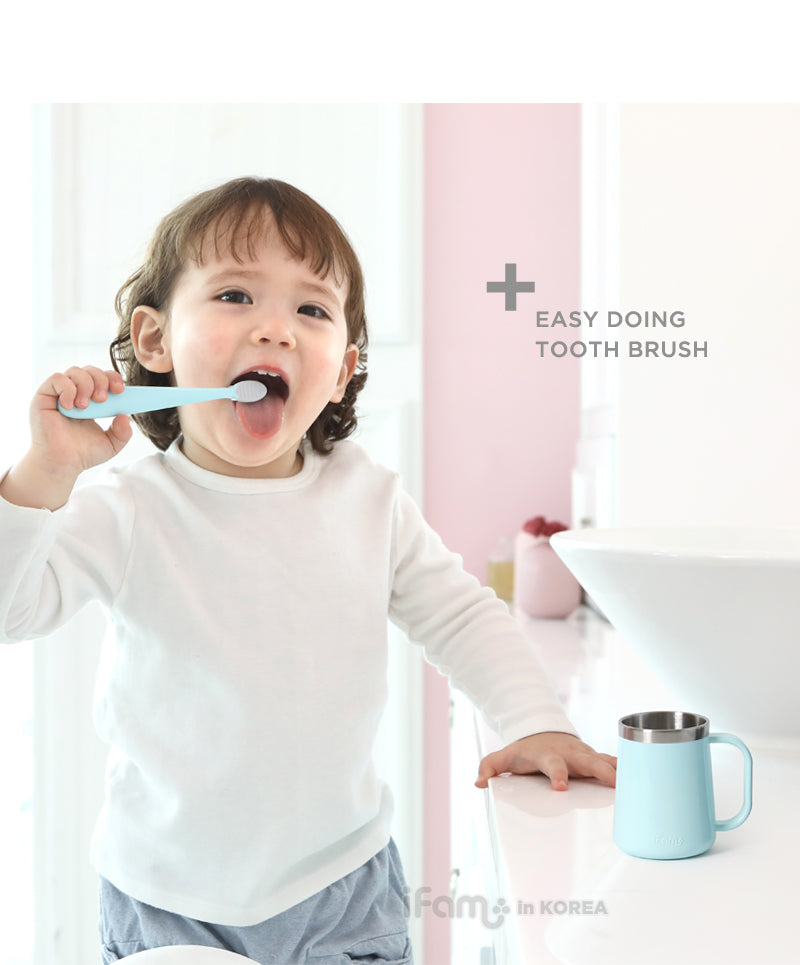 iFam Easy Doing Stainless Steel Baby Cup