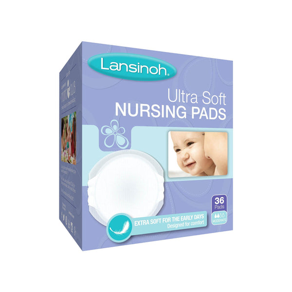 Lansinoh Stay Dry Disposable Nursing Pads, 100 Count