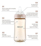 Moyuum Premium PPSU All in one Bottle 270ml (Bottle Only / No Nipple / No Straw Set)