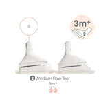 Hegen Feeding Bottle Nipple - 2pack