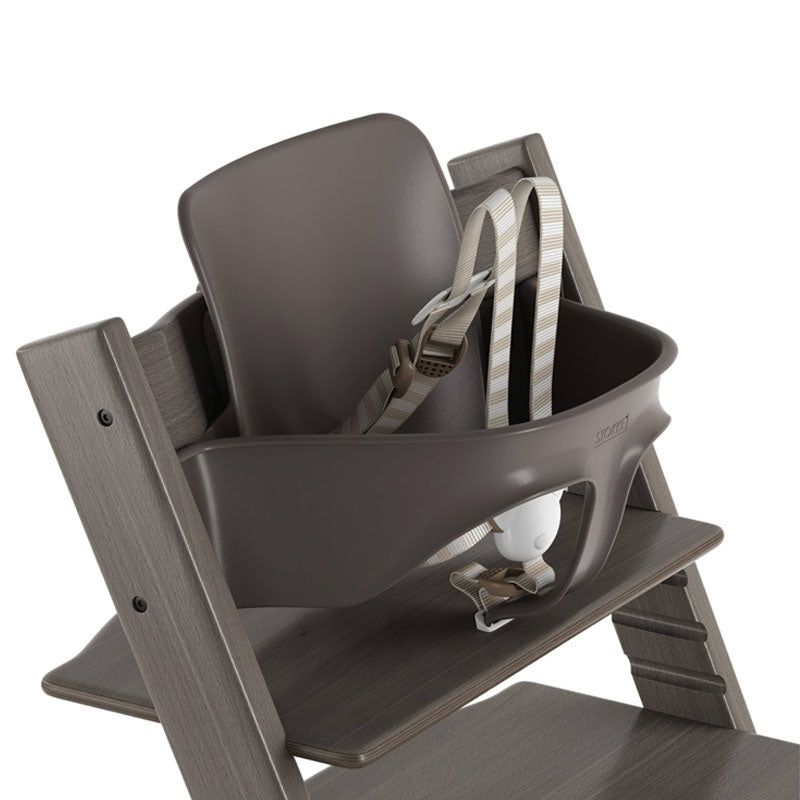 Stokke Tripp Trapp High Chair With Baby Set - 50th Anniversary Ash Nat –  Bebeang Baby