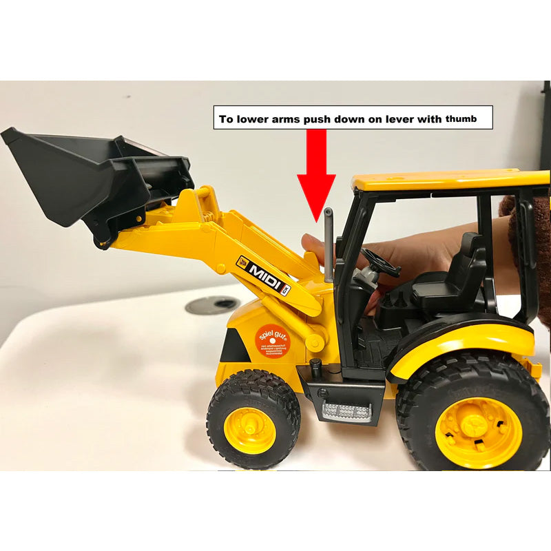 Bruder 02427 JCB MIDI CX Backhoe Loader