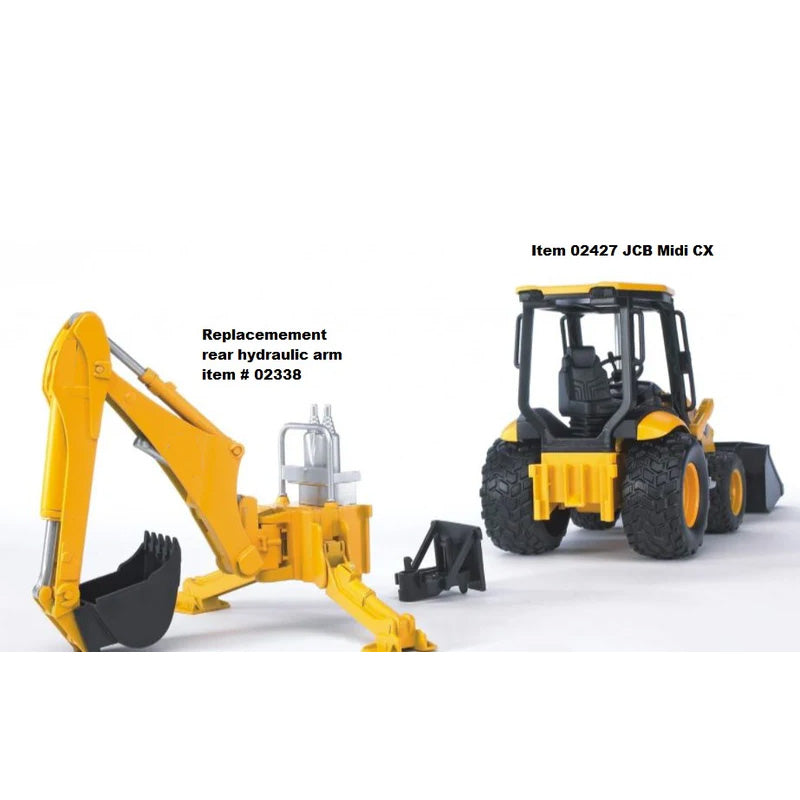 Bruder 02427 JCB MIDI CX Backhoe Loader