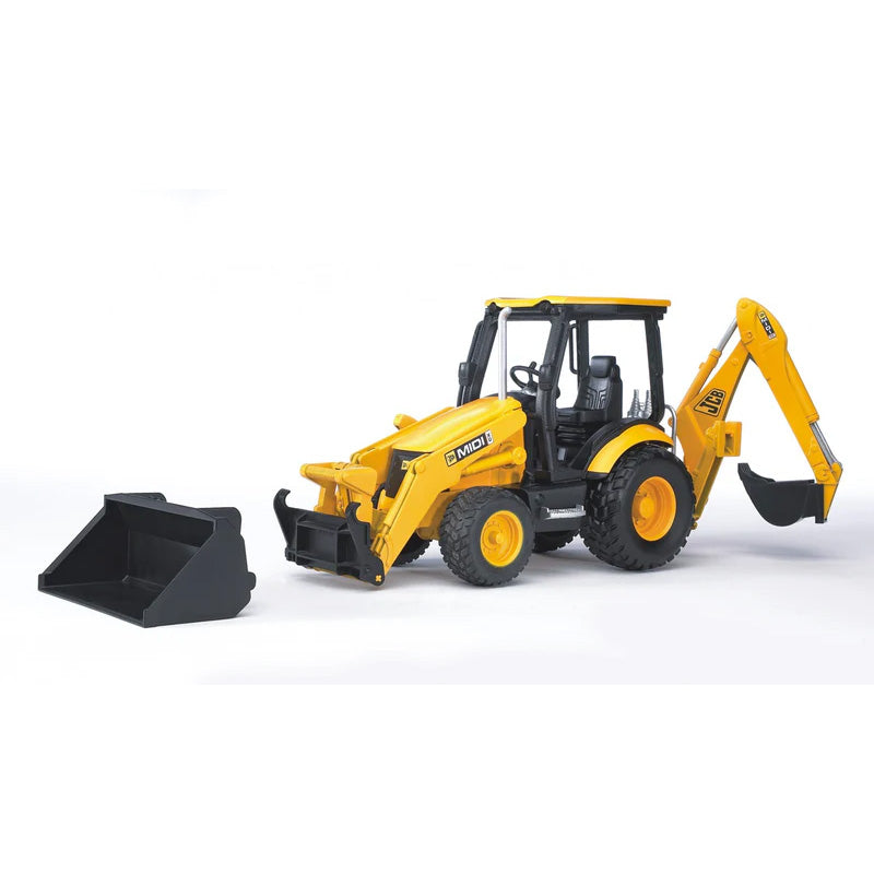 Bruder 02427 JCB MIDI CX Backhoe Loader