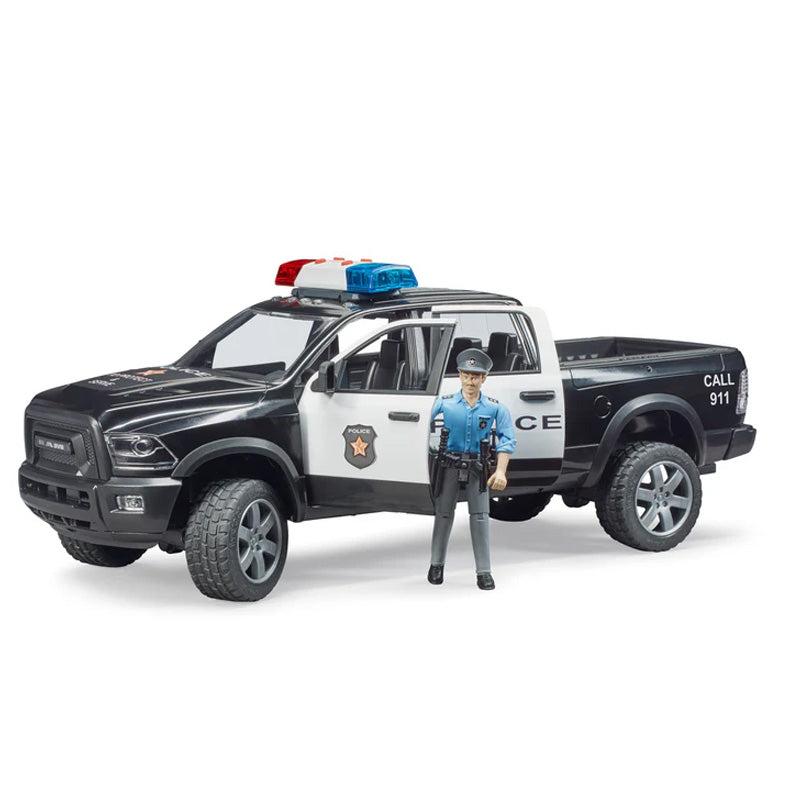 Bruder 02505 Ram 2500 Police Pickup with Police Officer