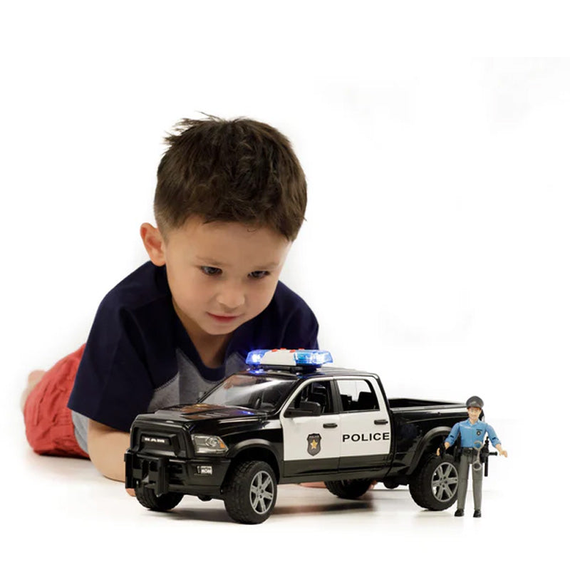 Bruder 02505 Ram 2500 Police Pickup with Police Officer