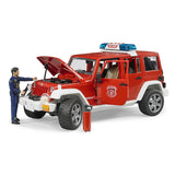 Bruder 02528 Jeep Rubicon Fire Rescue w/ Fireman