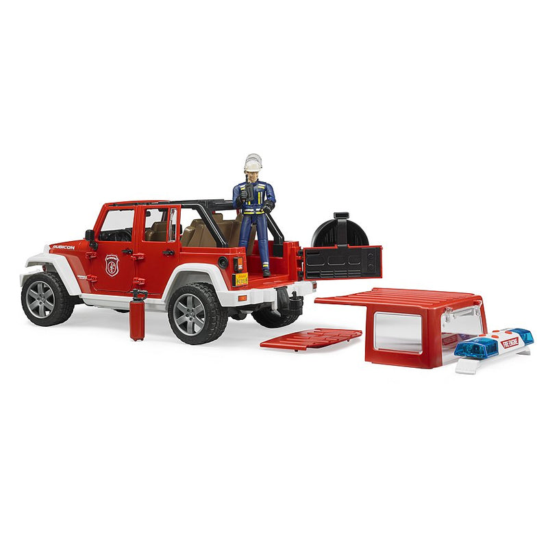Bruder 02528 Jeep Rubicon Fire Rescue w/ Fireman – Bebeang Baby