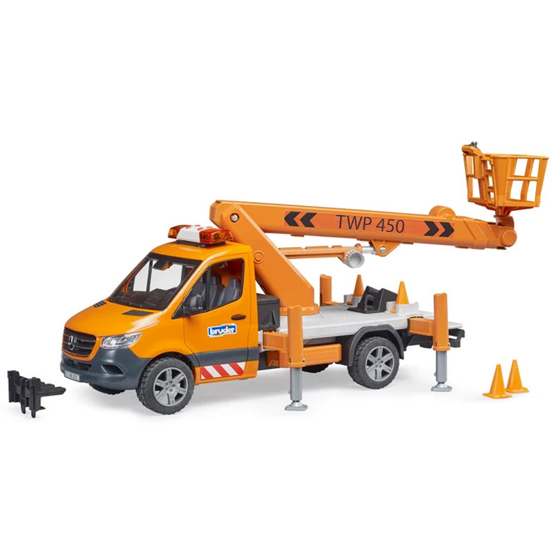 Bruder 02679 Mercedes-Benz Sprinter Work Platform with Light & Sound Module
