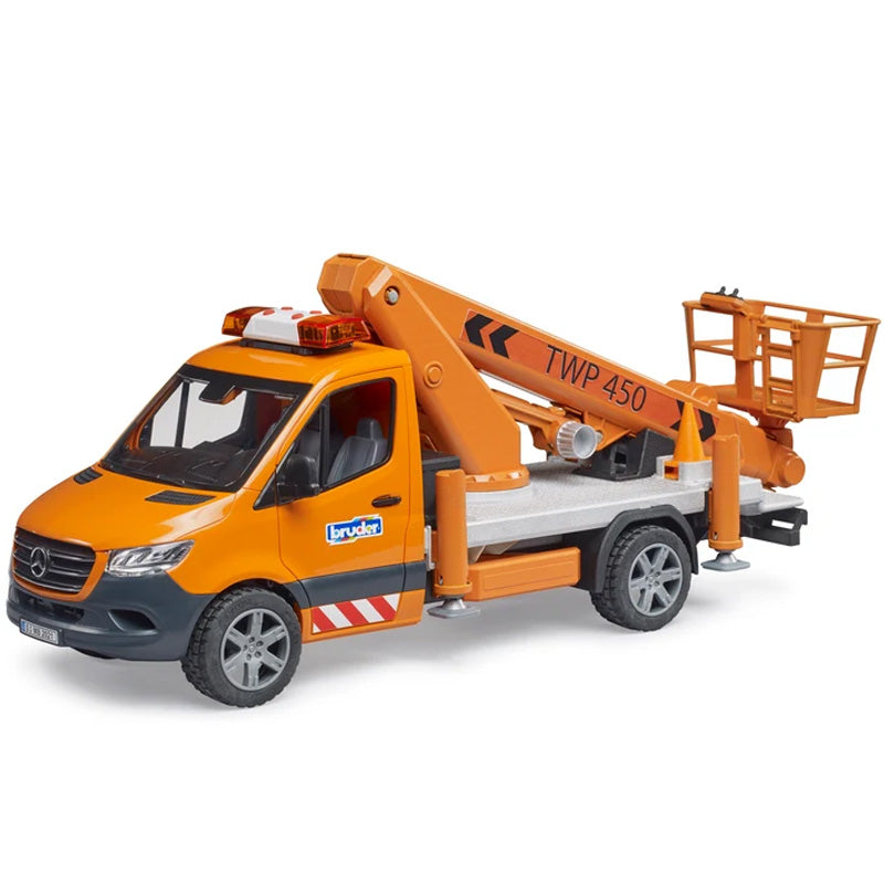 Bruder 02679 Mercedes-Benz Sprinter Work Platform with Light & Sound Module
