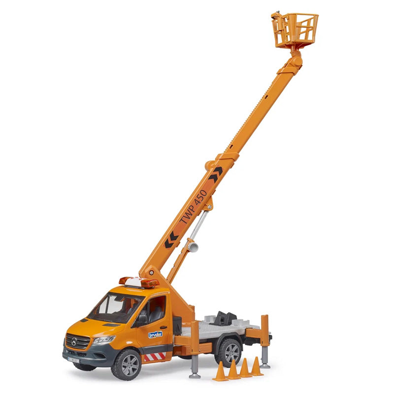 Bruder 02679 Mercedes-Benz Sprinter Work Platform with Light & Sound Module