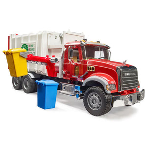 Bruder 02811 Mack Granite Side Loading Garbage Truck