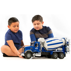 Bruder 02814 MACK Granite Cement Mixer