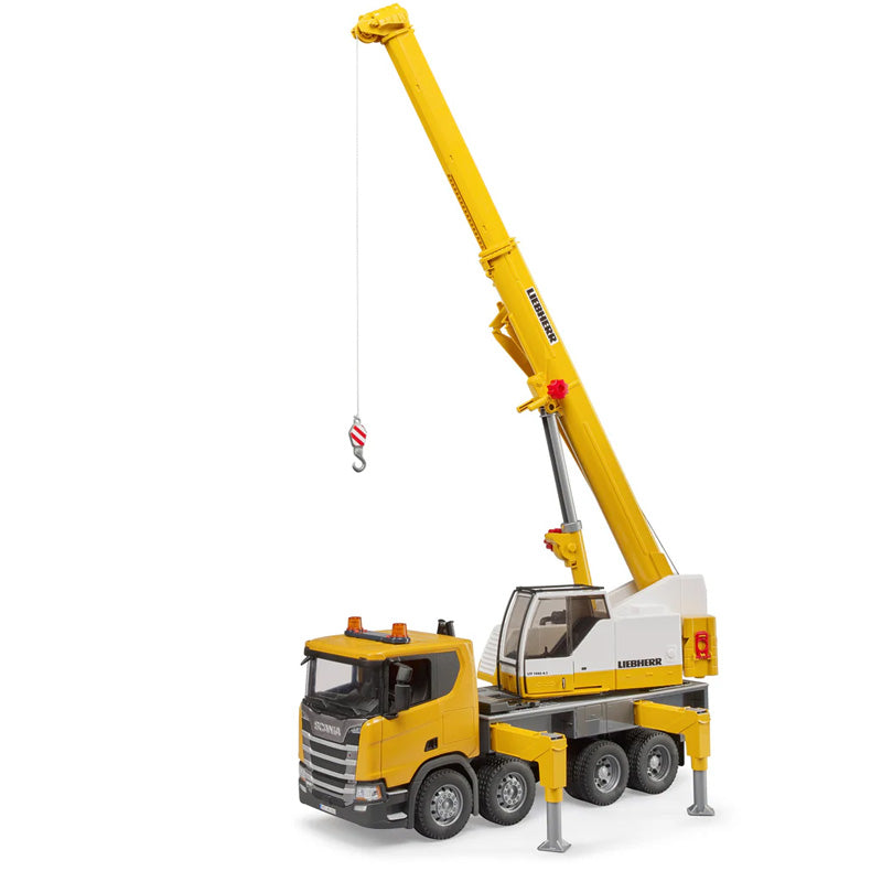 Bruder 03571 Scania Super 560R Liebherr Crane Truck with Light and Sound Module