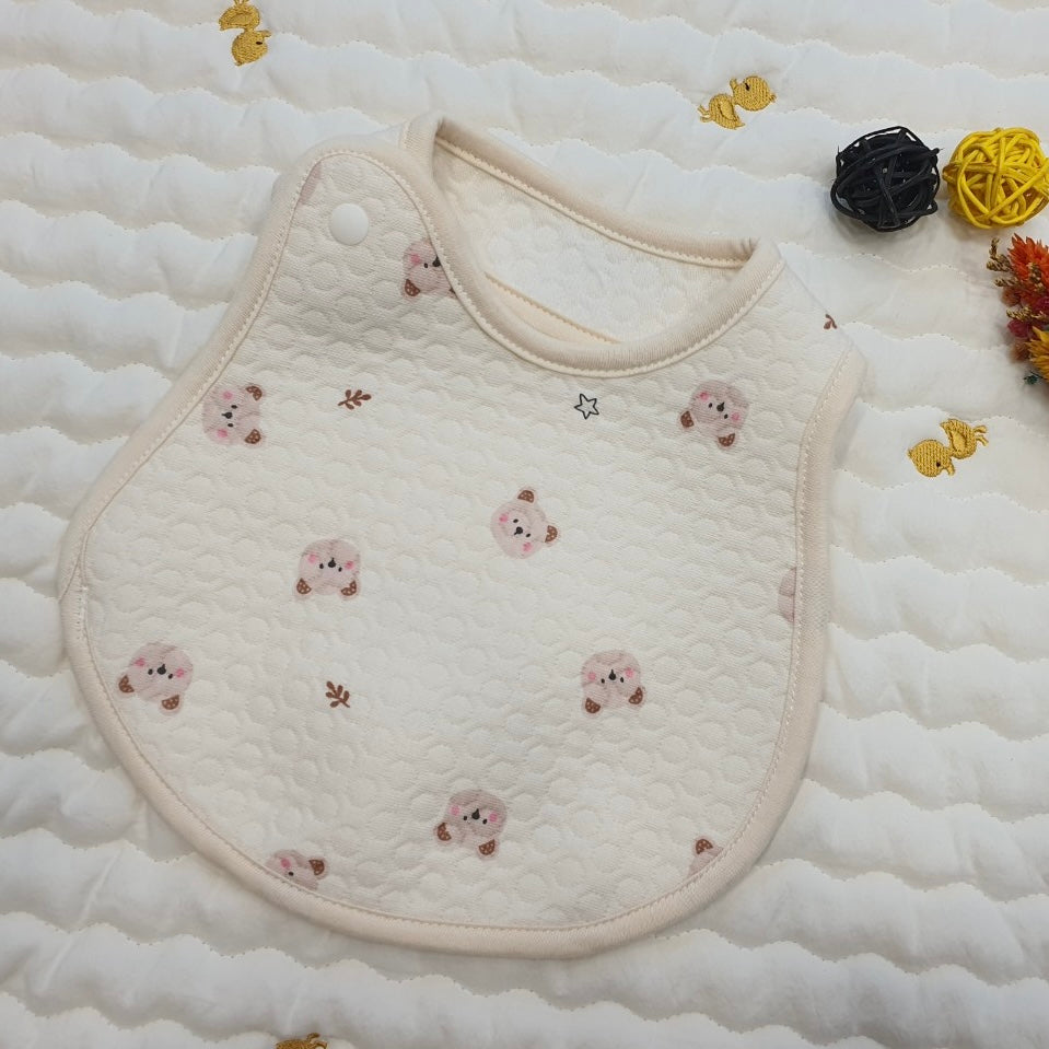 Korean Waterproof Cotton Bib