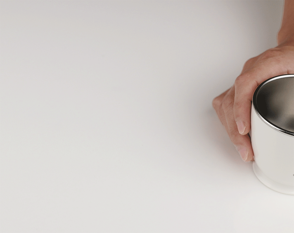 Edison Non-Slip Stainless Steel First Training Handle Cup