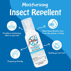 Moskinto 14hr Moisturizing Insect Repellent (3.4oz)