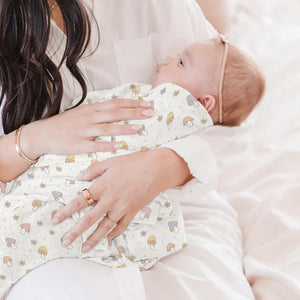 Jujube 2-Pack Square Swaddle Blanket Set - Mushy Love