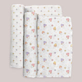Jujube 2-Pack Square Swaddle Blanket Set - Mushy Love