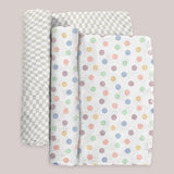 Jujube 2-Pack Square Swaddle Blanket Set - Happy Baby Vibes