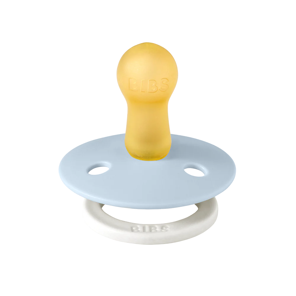 Bibs Colour GLOW Silicone pacifiers- Single