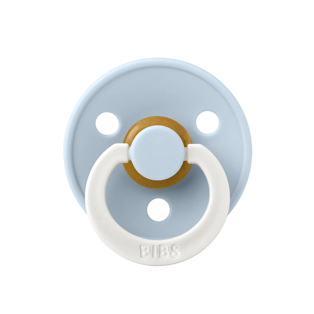 Bibs Colour GLOW Silicone pacifiers- Single