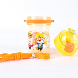 Pororo Jobs One-Touch Silicone Straw Water Bucket 350ml