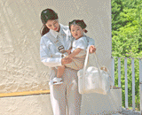 GGUMBI Folding Side Hip Seat - Beige