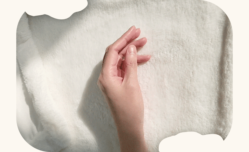 Bebenuvo Cloud Fur Snow Blanket-Chouxcream Gom