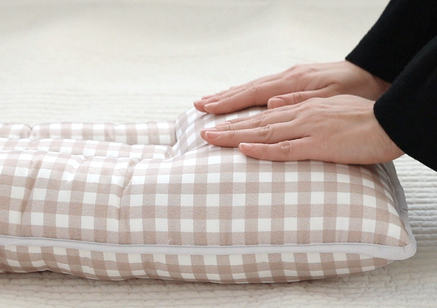 Bebenuvo 3D Mesh Wide Pillow-Ggong Bear