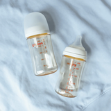 Pigeon PPSU Wide Neck Baby Bottle 2 Packs, 8.1 Oz(3+ months) (Not Glass)