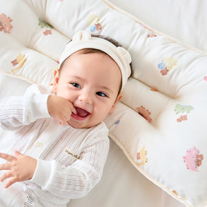 Bebenuvo 3D Mesh Wide Pillow-Ggong Bear