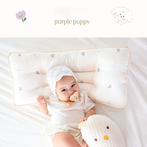 Bebenuvo 3D Mesh Wide Pillow-Purple Puppy