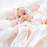 Bebenuvo 3D Mesh Wide Pillow-Purple Puppy