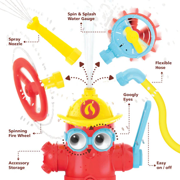Yookidoo Ready Freddy Spray 'N' Sprinkle For 3-6 Years