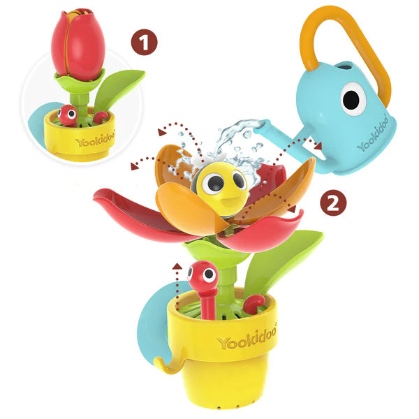 Yookidoo Peek-a-Bee Tub Flower For 18+ months