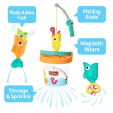 Yookidoo Catch N Sprinkle Fishing Set Bucket For 18+ months