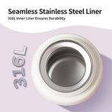 Pigeon Stainless Thermo Dual Drinking Spouts Straw Cup 500ml - Purple