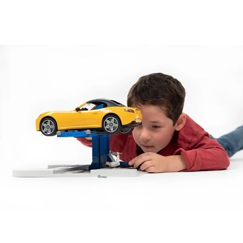 Bruder 62112 bworld Car Service Center with Bruder Roadster